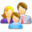 famille forum groupe de icone 8774 32